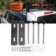 thumbnail image 3 of Aramox Kit de pasadores de montaje de placas de tracción placas de tracción Alfombrilla de tracción de neumáticos Acero M10x180 315-551 pulgadas Juego de soportes de soporte ANGGREK Otros, 3 of 8