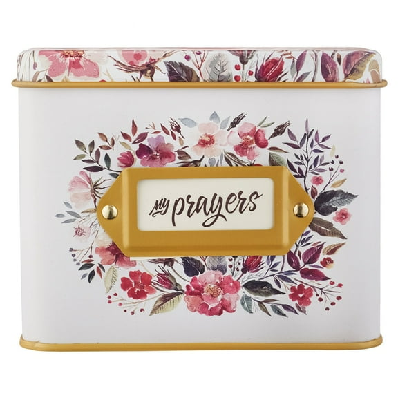 My Prayers Prayer Cards in Tin