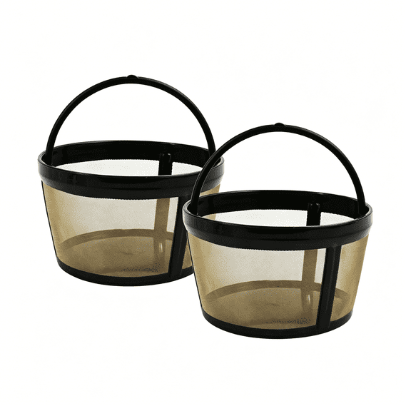 Reusable Coffee Filter Basket 304 Stainless Steel Mesh 4-6 Cup BPA Free Permanent Filter for Coffee Maker Dishwasher Safe