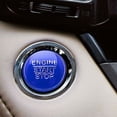 thumbnail image 5 of Xotic Tech Blue Keyless Engine Push Start Stop Button Cap Trim for Toyota Camry Tacoma Prius Avalon, 5 of 6