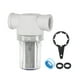 thumbnail image 1 of Colador de bomba de agua Uxcell con malla de 250 micrones, colador en línea de 3/4" pulgadas hembra NPT [Blanco], 1 of 1