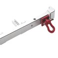 thumbnail image 1 of mmirethe Durable RC Metal Rear Bumper with Strong Shackles for ZP1001 ZP1002 ZP1003 1/10 RC Car Accessories Silver 141mm 1Set, 1 of 3