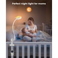 thumbnail image 4 of Lámpara de lectura con clip Glocusent 5 W 72 LED para cama (blanca), 4 of 6