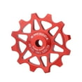 thumbnail image 3 of Aluminum Alloy Rear Derailleur Pulley with Ceramic Bearings - 12T/14T Gear Options for Road & Mountain Bikes, Lightweight, Smooth Rotation, Easy Installation, Durable Replacement Part for Cycling, 3 of 6