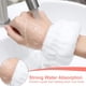 thumbnail image 3 of pares de muñequeras de Spa para lavarse la cara muñequera absorbente para mujeres que evitan que se derrame líquido MFZFUKR BST3005038-2, 3 of 5