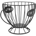 thumbnail image 2 of Cesta para almacenar cápsulas de café Cesta para tazas de café Organizador de cápsulas de café Soporte para cápsulas de café Accesorios para café (negro), 2 of 8
