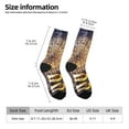 thumbnail image 2 of Cauagu Happy New Year Print Crew Socks for Women and Men,Adult Athletic Running Socks 1-Pair Sports Socks Work Gear Socks with Moisture Wicking, 2 of 6