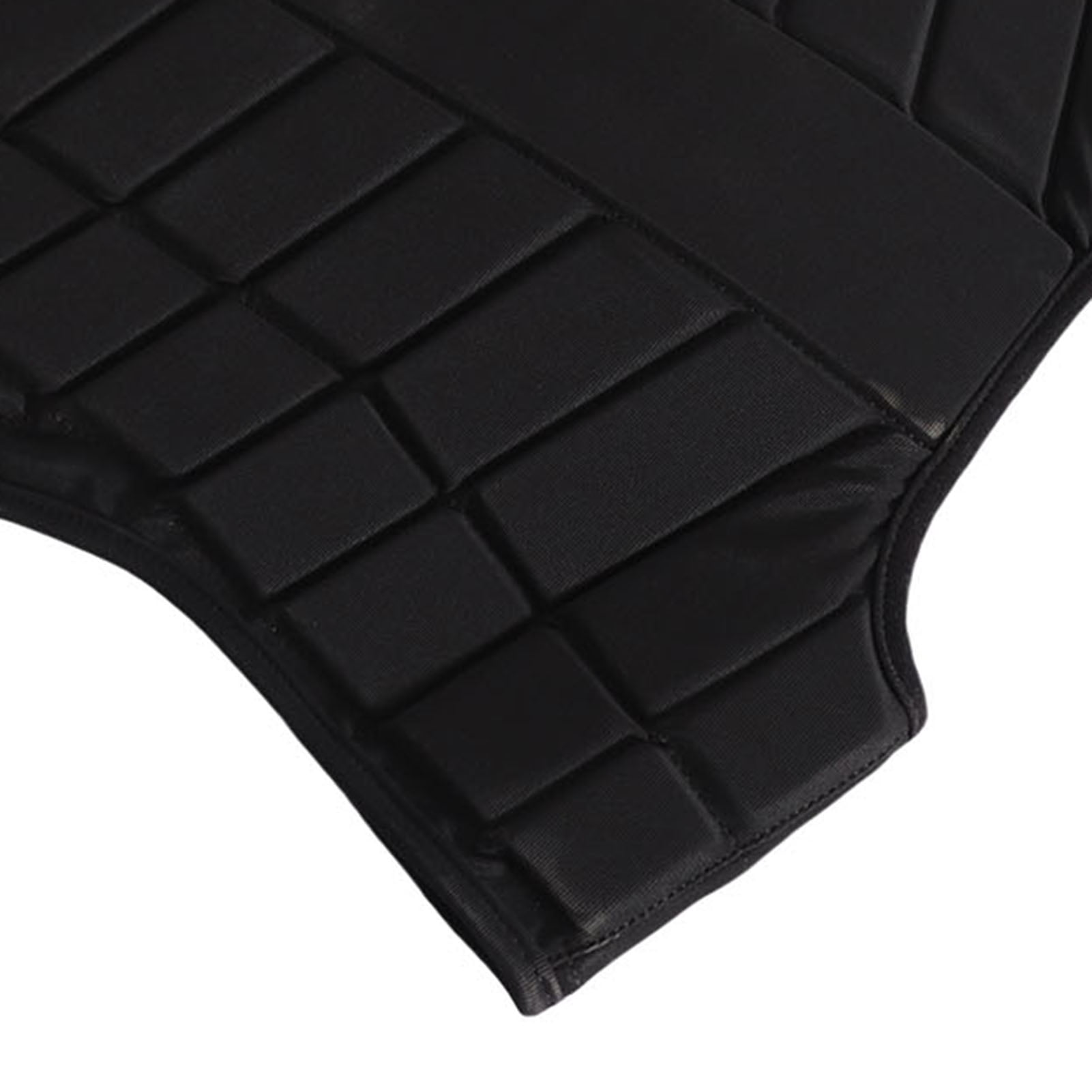 Riousery Equestrian Vest Professional Zip Closure Horse Riding Protective Vest Extended Padding Adult Size XL Black 26.8 inches / 68 cm