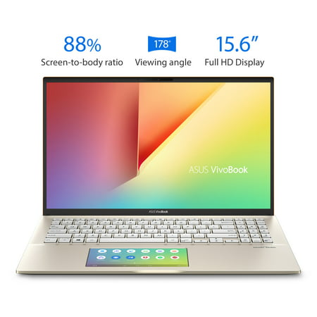 ASUS VivoBook S15 S532 Thin & Light Laptop, 15.6? FHD, Intel Core i5-8265U CPU, 8GB DDR4 RAM, PCIe NVMe 512GB SSD, Windows 10 Home, IR camera, S532FA-DB55-GN, Moss Green