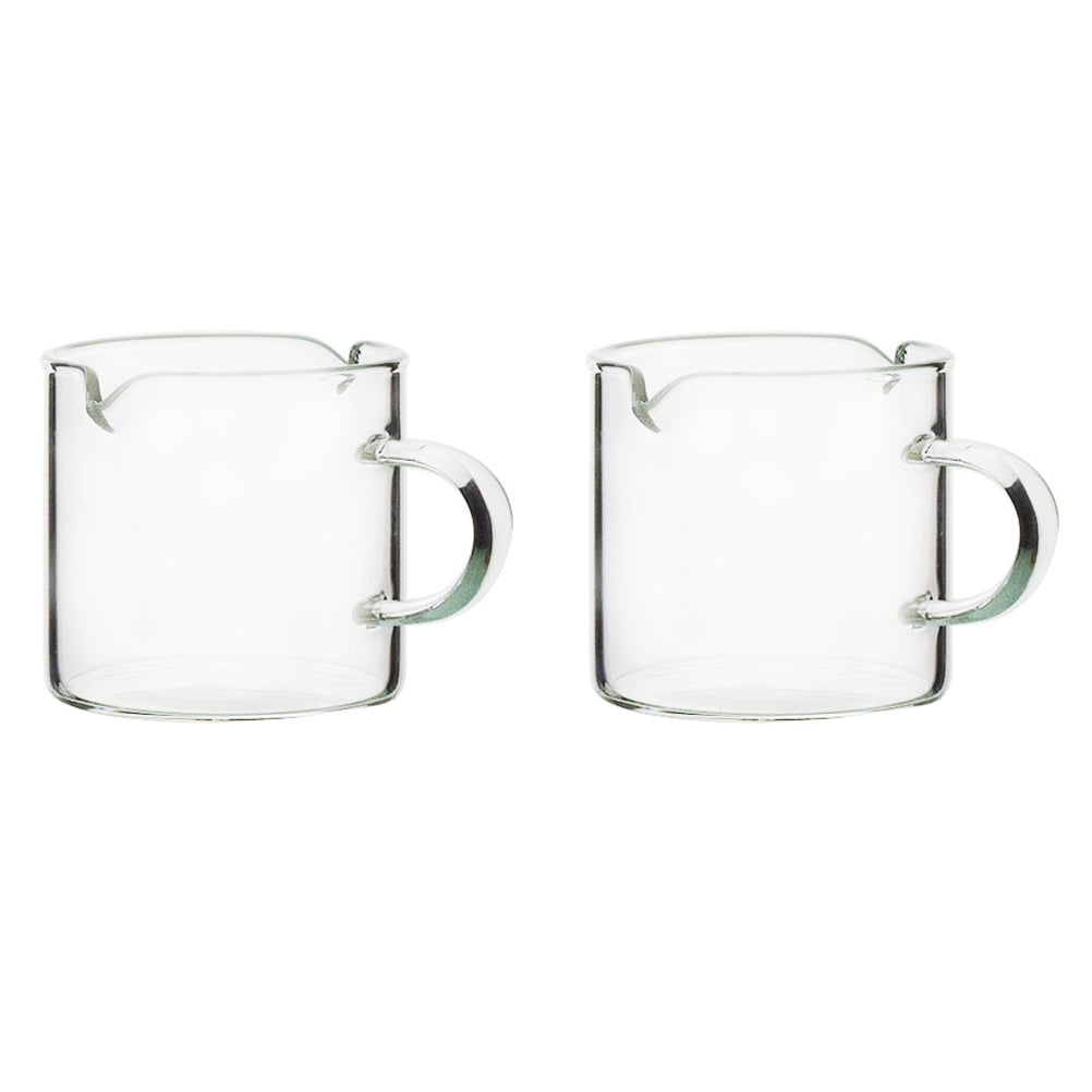 Hemoton Pitcher Glass Creamer Mini Espresso Gravy Shot Milk Carton Kids