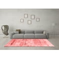 thumbnail image 3 of Ahgly Company Indoor Square Persian Red Traditional Area Rugs, 4' Square, 3 of 4