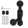 thumbnail image 2 of Double Ball Base, Motorcycle Double Ball Bracket Anti Slip 1in Sturdy   for Mountain Bikes, 2 of 7