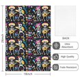 thumbnail image 2 of 2 Pcs Funny Kitchen Towels,Day Of the Dead Halloween Pattern Microfiber Dish Towels,Kitchen Tea Towels,Kitchen Towel Set (18" X 26"), 2 of 7
