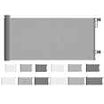 thumbnail image 4 of Retractable Baby Safety Gate,Extra Wide Mesh Dog Pet Gate Extends to 120" Wide, Indoor & Outdoor Child Gates for Stair&Doorways, Grey, 4 of 11