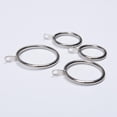thumbnail image 4 of 10 piezas Anillos de Cortina Gloria Plata 32mm Anillos de cortina, 4 of 9