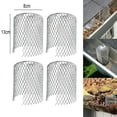 thumbnail image 1 of 4pcs Gutter Screen Leaf Catcher Gutter Guard Aluminum Gutter Guard Anti-Leaf, 1 of 5