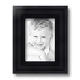 thumbnail image 2 of ArtToFrames 5" x 7" Satin Black Reverse Step Picture Frame, 5x7 inch Black Wood Poster Frame (WOM-1419), 2 of 7