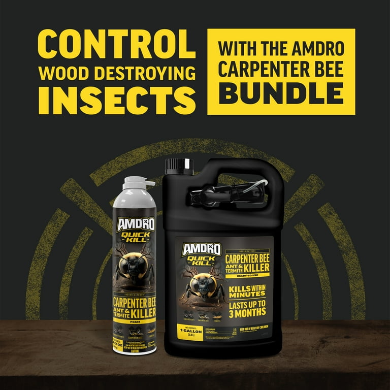 あすとろさん　benford Amdro Carpenter Bee Pest Killer Bundle, Outdoor - Walmart.com