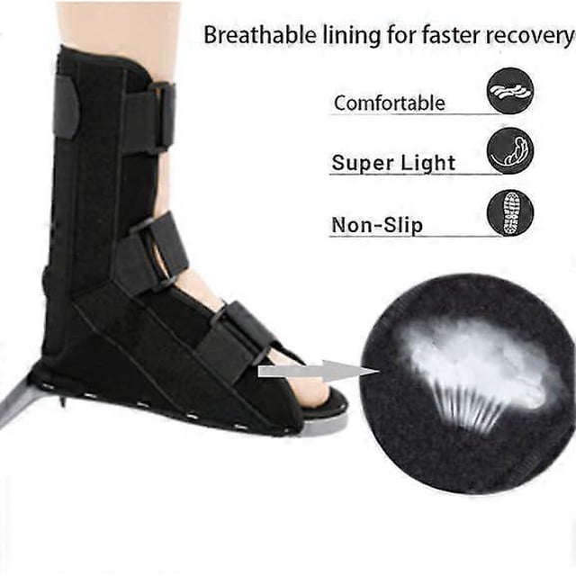 Zapatos de recuperación, bota para fracturas de pie y tobillo ...