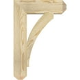 thumbnail image 3 of Ekena Millwork 4"W x 16"D x 24"H Thorton Craftsman Rough Sawn Bracket, Douglas Fir, 3 of 4