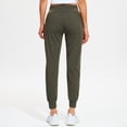 thumbnail image 2 of MASKERT Women's Joggers Pants-Athletic Running with Pockets Tapered Casual Workout Pants Olive Green （Size XS-XXXL）, 2 of 9