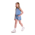 thumbnail image 4 of U.S. Polo Assn. Girls Knit Denim Top, Sizes 4-18, 4 of 5