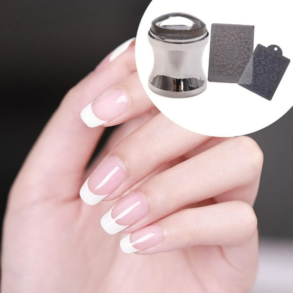 Plantillas de Uñas Yinane Estampador Suave de Silicona Estampado de Uñas