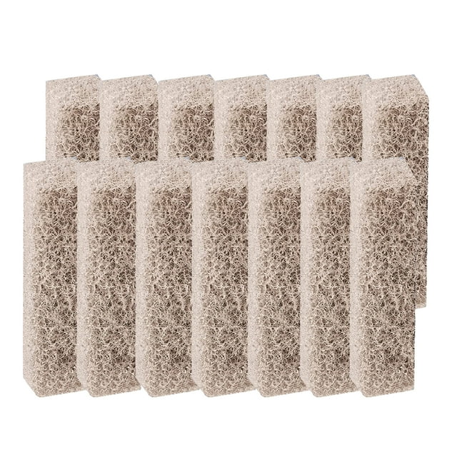 Qzbhct 14 Pack Ammonia Reducer Filter Pads for Aqueon, Replacement Fish Tank Filter Cartridges for Aqueon QuietFlow 20 and 75 LED PRO Aquarium Fish Tank Power Filter
