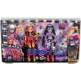 thumbnail image 2 of Monster High The Hissfits Purrsephone, Meowlody & Toralei Doll 3-Pack, 2 of 5