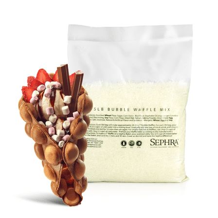 Sephra Bubble Waffle Mix - 5lb bag