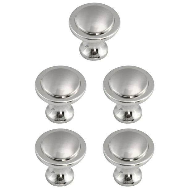Zinc Alloy Knobs 25mm Round Dresser Pull Handle for Cupboard