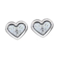 thumbnail image 3 of S SERENABLE 2Pcs Generic Heart Shaped Side Markers Lights 24V Taillight LED Light White, 3 of 9