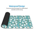 thumbnail image 5 of Disketp Gaming Mouse Pad Cartoon Funny Goose Pattern Large Mouse Mat Long Extended Desk Pad Non-Slip Rubber Mice Pads Stitched Edges Thin Pad (11.8x31.5 Inch), 5 of 9