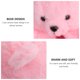 thumbnail image 4 of 1 par de pantuflas de oso de dibujos animados, pantuflas de invierno para interior, pantuflas cálidas de felpa para mujer, 4 of 7
