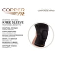 thumbnail image 3 of Rodillera de compresión Copper Fit ICE con mentol S/M, 3 of 5