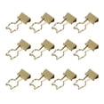 thumbnail image 2 of 12 Uds Clips de carpeta lindo gato en forma de fuerte fuerza de sujeción Clips de carpeta de papel de Metal para suministros de oficina, 2 of 5