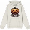 thumbnail image 4 of Halloween Life is Gourd Adult Sand Long Sleeve Hoodie-XL, 4 of 6