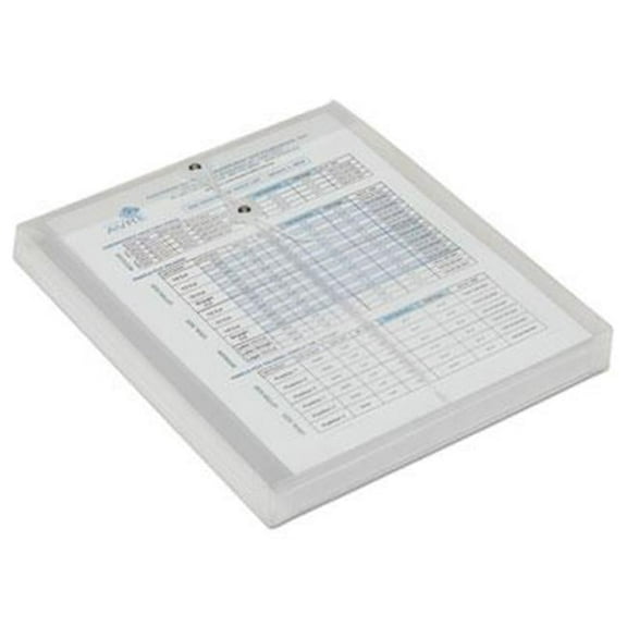 6618836 7530016618836 9.75 in. Poly String-Tie Top Load Expansion Envelope  Clear