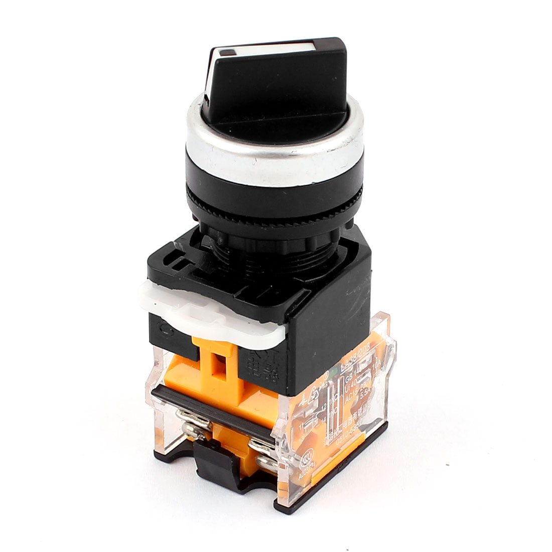 NO//NC Type ON-OFF 2 Position Security Key Lock Rotary Switch