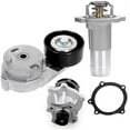 thumbnail image 2 of CCIYU 419-125 12573024 AW5097 24576952 1307700 Engine Thermostat timing Belt Tensioner Water Pump Assembly Fit for 2004-2012 for for Chevrolet Colorado 2004-2012 for GMC Canyon, 2 of 3
