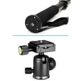 thumbnail image 5 of Professional Heavy Duty 72" Monopod / Unipod (Dual Optional Head) For Nikon D5500, 5 of 5