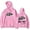 Pink, variant on Sombr Merch Hoodies Streetwear Hip Hop Adult Fashion Polyester Thin Fleece Pullovers