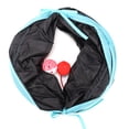 thumbnail image 4 of YAHHU Foldable Cat Tunnel Toy with Crinkle Paper, Peephole & Rattle Ball – Collapsible Polyester Tubes for Play & Exercise, 4 of 7