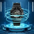 thumbnail image 6 of Kchsji Digital Sports Watch Waterproof Outdoor Wristwatch Large Display Stopwatch Alarm LED Backlight Military Inspired Multifunction Time Tracking for Running Hiking Fitness Travel Daily Use, 6 of 6