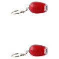 thumbnail image 2 of QualitChoice Portable Mini Temps Numérique Projection Horloge LED Lampe Torche avec Porte-Clés Rouge 2Set, 2 of 6