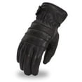 thumbnail image 1 of First Manufacturing FI174GL-XS-BLK Diablo Motorcycle Leather Gloves for Men, Black - Extra Small, 1 of 1