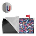 thumbnail image 2 of Yiaed Skull Daisy Print Mailbox Covers, Magnetic Mailbox Cover, Mail Box Covers for Garden Outdoor Decor Box Covers-25.5x21 in, 2 of 8