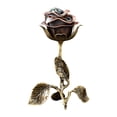 thumbnail image 1 of Adorno para quemador de incienso de rosas, regalos hechos a mano, decoración para el hogar, incienso decorativo único Azul cian, 1 of 9