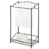 Creative Bath Products 20062-NI Complete Collection Standing Towel Butler, Satin Nickel