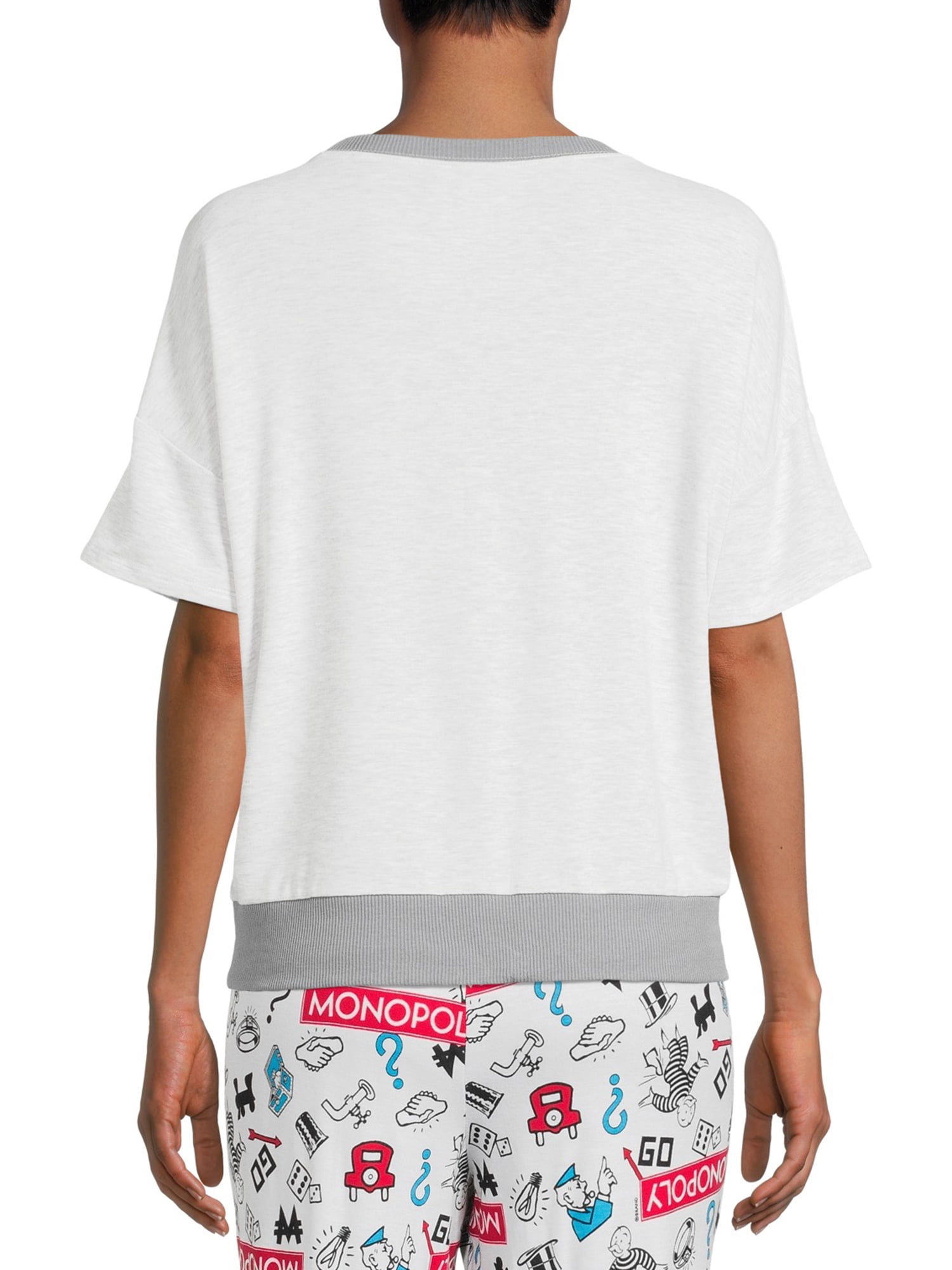Hasbro Women’s Short Sleeve Monopoly Top